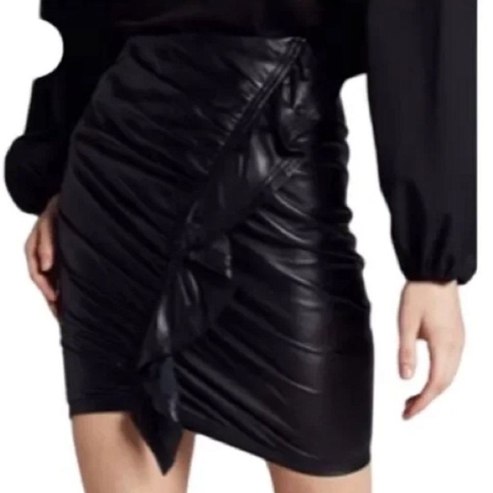 ALC LEATHER SKIRT